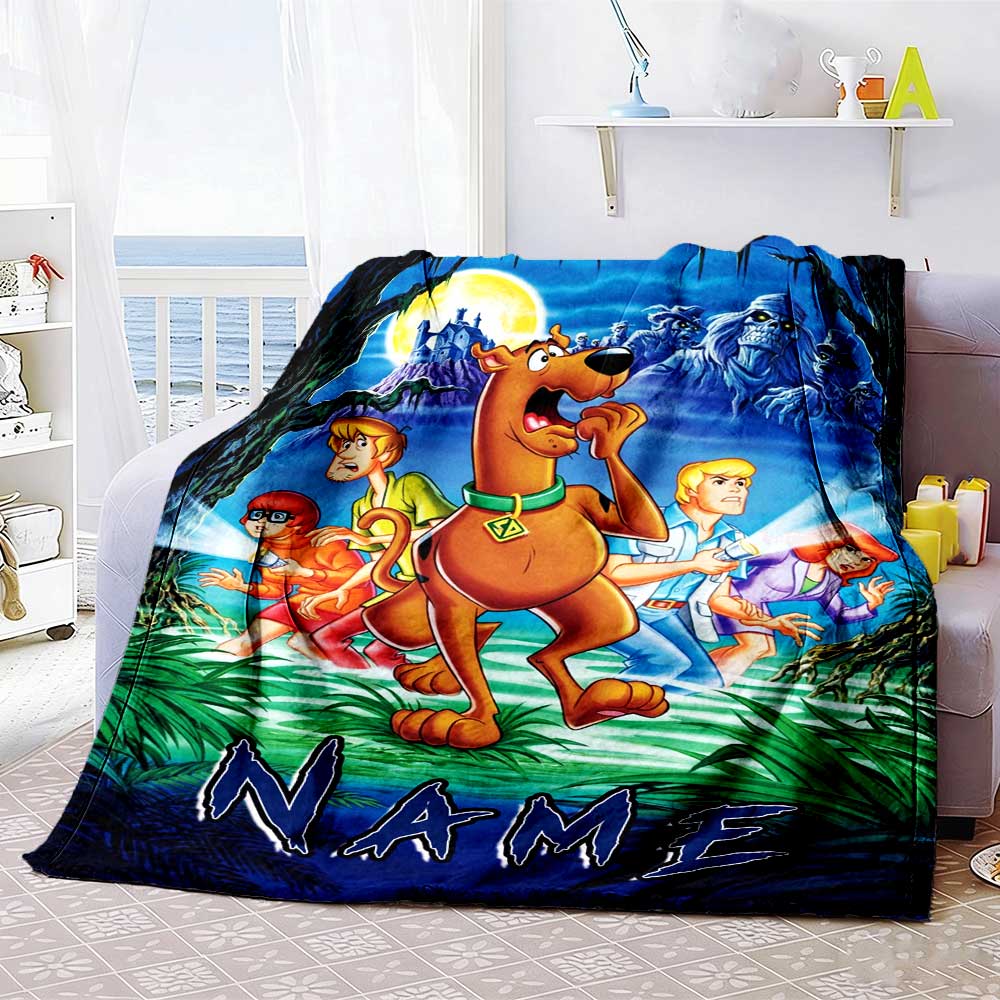 Warner (27) Customize Text Blanket Gift Customizable Blanket Ultra-Soft Perfect for Bedding Sofa Living Room Home Decor for All Occasions