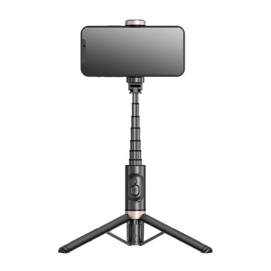 Extendable Selfie Stick Tripod with Wireless Remote Shutter Compact Design Portable