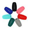 Silicone Key Case Key Fob Cover for Hyundai 4 Button Interior Accessories