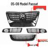 06-08 Lingyu Black Warrior Modified Front Grille for Passat