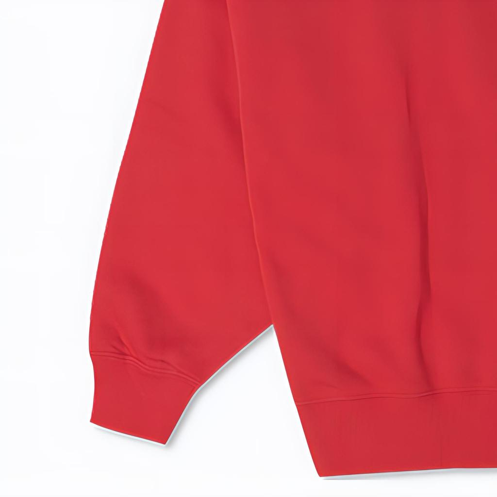 Converse CNY Sweatshirts Women's Red Crew Neck Moderate Regular 10025508-A03