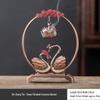 Creative Boshan Hanging Incense Burner for Home Use - Tea Ceremony Ornament for Agarwood & Sandalwood Coil Incense