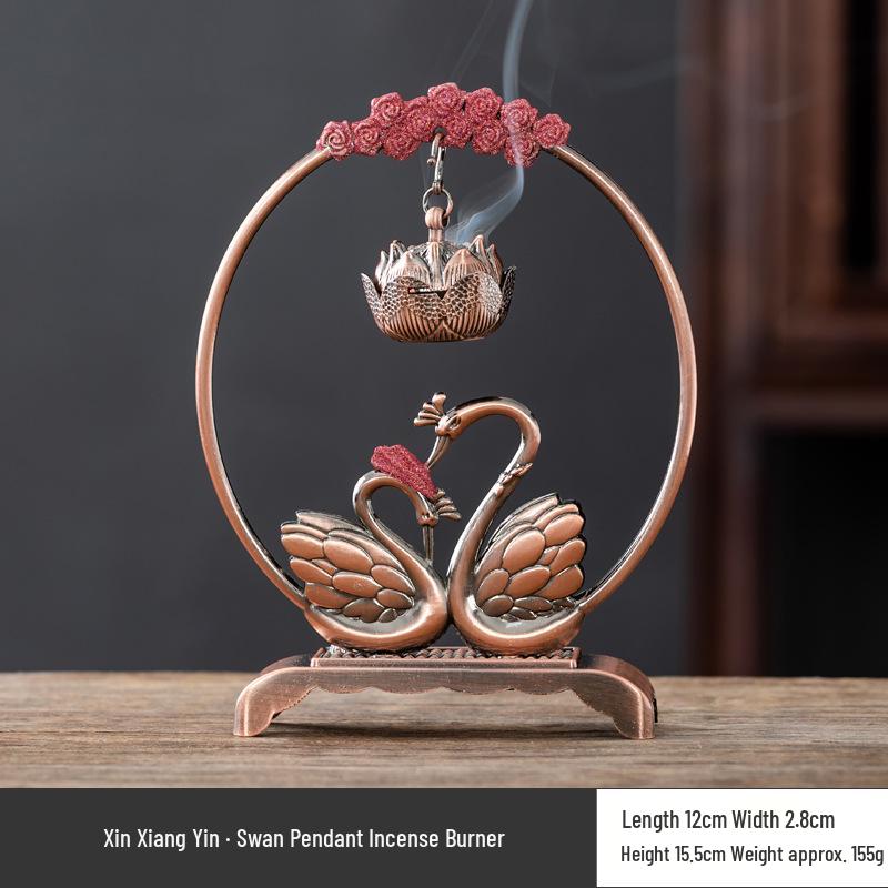 Creative Boshan Hanging Incense Burner for Home Use - Tea Ceremony Ornament for Agarwood & Sandalwood Coil Incense