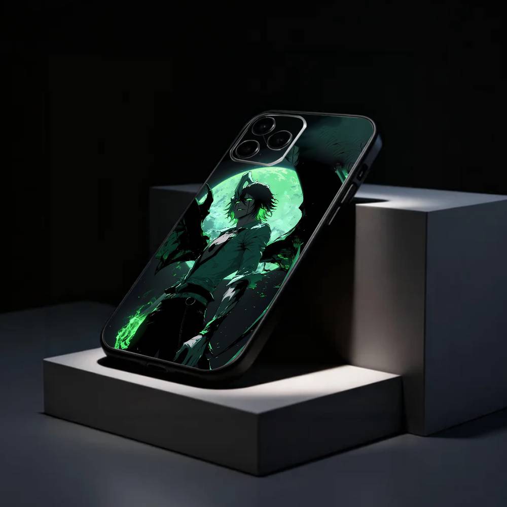 Anime U-Ulquiorra Cifer     Phone Case Silicone Soft For IPhone 17 16 15 14 13 12 11 X XR Plus Pro Max Plus