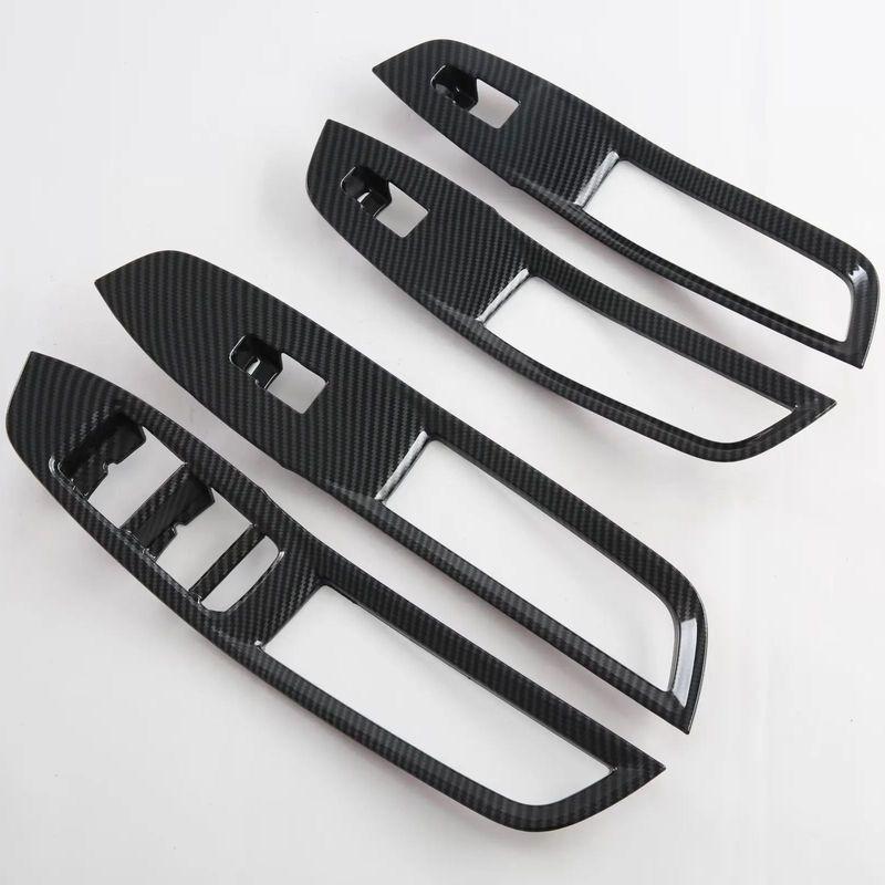 For MG ZS 2018      2024 Interior Door Window Lift Control Switch Panel Trim Buttons Cover Car Accessories