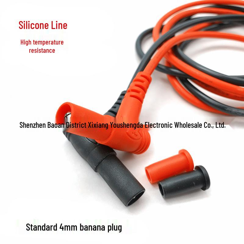 Extra Sharp 20A Silicone Multimeter Test Leads - Universal & Anti-Freeze