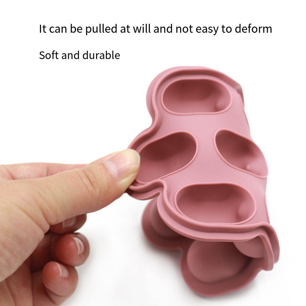 Durable Silicone Nibble Freezer Maker BPA Free Baby Fruit Food Feeder Teether Tray  Infant