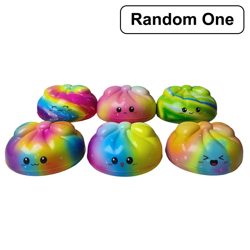 Dumpling Pressure Ball Slow Rebound Soft Pinch Office Home Toy Children Adults Gifts Random One