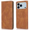 For iPhone 17 Pro Max Case Wallet Magnetic Closing Leather Flip Phone Cover