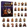 2026 Halloween Witch, Ghost & Goblin Countdown Calendar with Acrylic Pendant Blind Box
