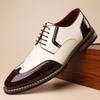 Hot-selling business leather shoes men's high-end versatile comfortable breathable men's shoes trendy pointed leather shoes