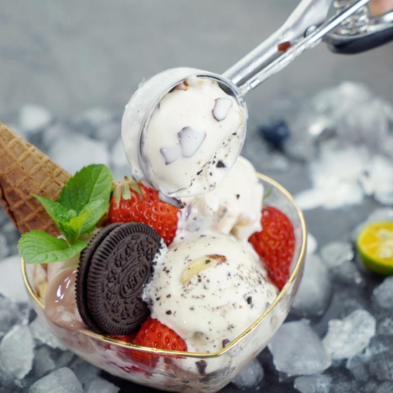 1ks naběračka zmrzliny nerezová ocel naběračka těsta naběračka lžíce kuchyňské nářadí S/M/L