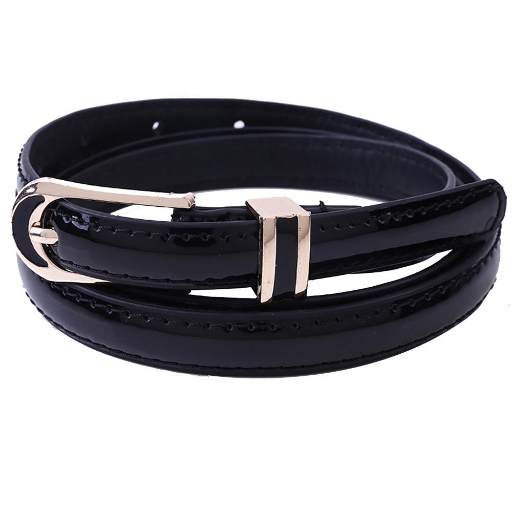 New Fashion Women's Vintage Accessories Casual Thin Leisure Leather Belt