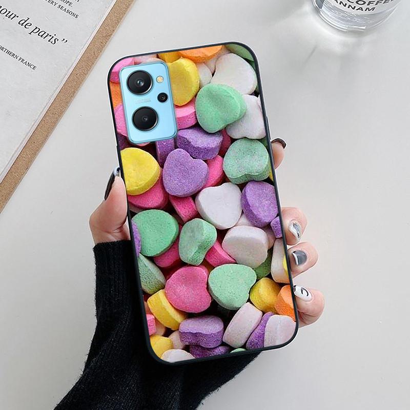 Voor OPPO Realme 9i Hoesje Mode Panda Bloemen Zacht Siliconen Achterhoezen voor Realme9i 4G Realme9 i Cover RMX3491 etui Fundas tas