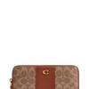 Essential Coated Canvas Wallet Small Unisex Tan CS031-B4XHG