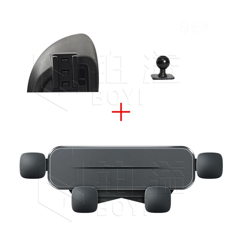 Handyhalter Auto für Porsche Cayenne 2010-2015 Mobiler Halter Spezielle Feste Halterung Basis kabelloser Lade Ständer Innenraum
