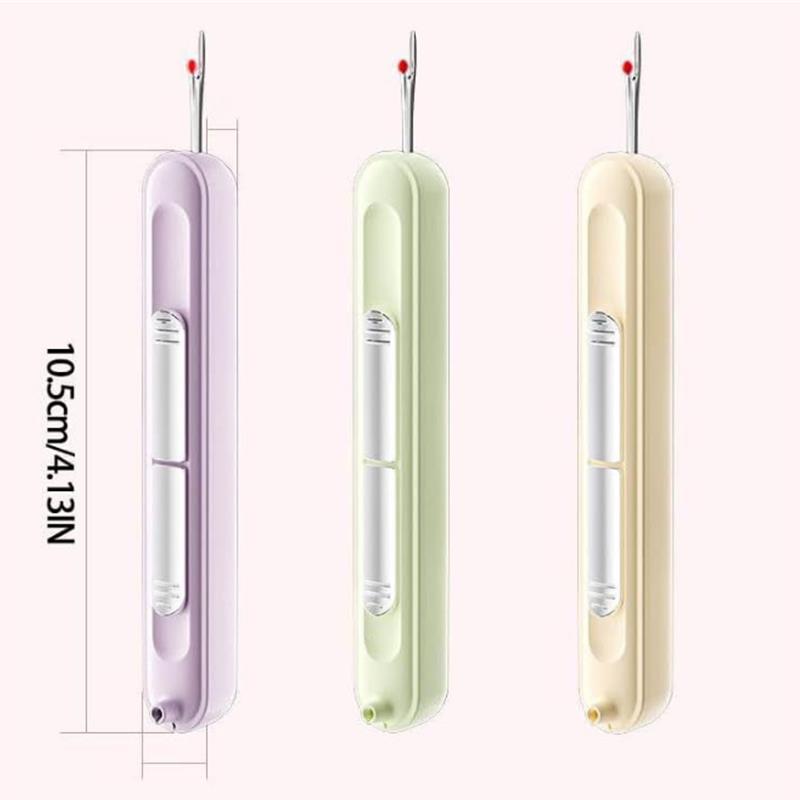 2 In 1 Upgraded Seam Ripper Needle Threader Seam Ripper Double End Design Colorful Sewing Needle Thread Unpicker Sewing Tools
