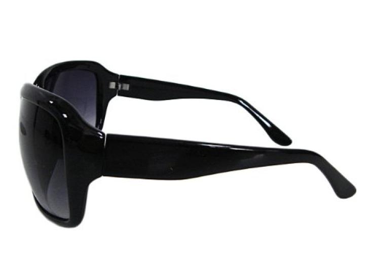 8(eight) Big Frame Sunglasses, Oval Shape, Black