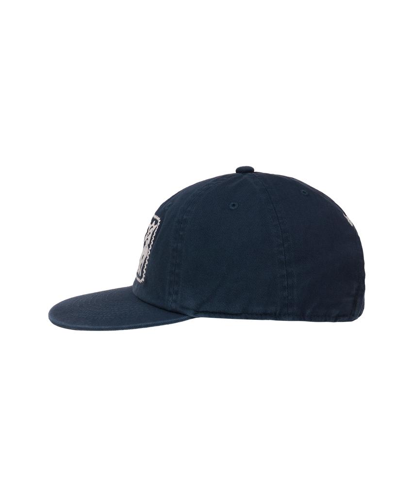 Yunibeoseugameonteu Universe Rubber Patch Washed Cap_Navy