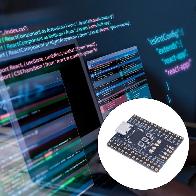 Compactly STM32F103RCT6 Development Board Ideal for Embedde Systems and DIY Electronics For I2C SPI UART Protocols