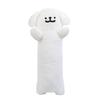 Korean Line Dog Plush Pillow, Ultra Soft Stuffed Animal, Kawaii Line Puppy Cushion for Car Sofa