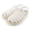 Great COCO Mark Espadrilles Leather Gurkha Sandals Leather 36 G45425 Used