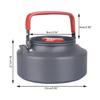 Praktischer Aluminium-Teekessel Wander- & Campingausrüstung Metall für Reisen & Büro