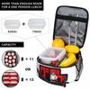 Dandadan Anime Manga Insulated Lunch Bag for Women Kids Leakproof Food Boxes Thermal Lunch Box Tote