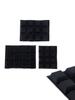 40pcs Square Rubber Feet Self-Adhesive Bumper Door Buffer Stop Furniture Pads