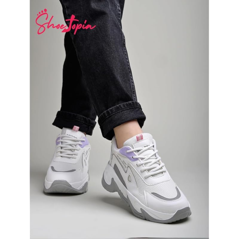 Shoetopia Casual Sports Shoe Sneakers Casuals For Girls Bronze-Eu38