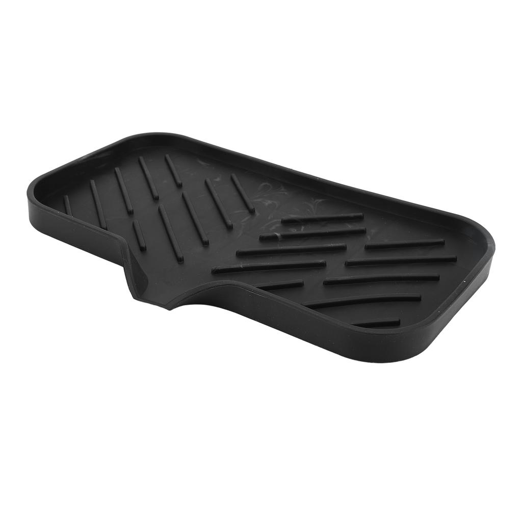 Soap Dish Holder Silicone Non Slip Multifunctional Self Draining Soap Tray for Bathroom Kitchen