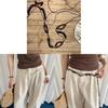 Ethnic Style Leather Waist Chain With Automatic Buckle For Bohemian Dress Waist Accessory