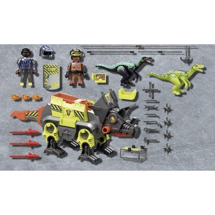Playmobil - 70928 - Dino Rise - Robot-Dino De Combat - Avec 2 Personnages Et Accessoires