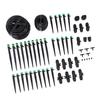 Garden Irrigation System Garden Watering System Automatic Drip Irrigation Kits for Raised Garden Bed Yard Lawn