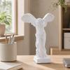 Winged Success Statue Workmanship Figurine with Pedestal