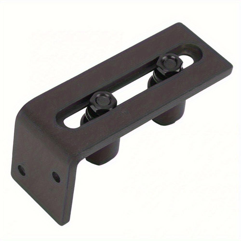 1 Sada Hladce Posuvné Spodní Vedení pro Stodolová Vrata Nastavitelný Podlahový Váleček