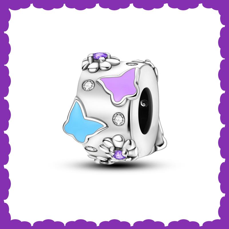 New Copper Fashion Rubik'S Cube Kitten Swing Skull Charm Bead For 3Mm Bracelet Diy Fine Jewelry Making Gift