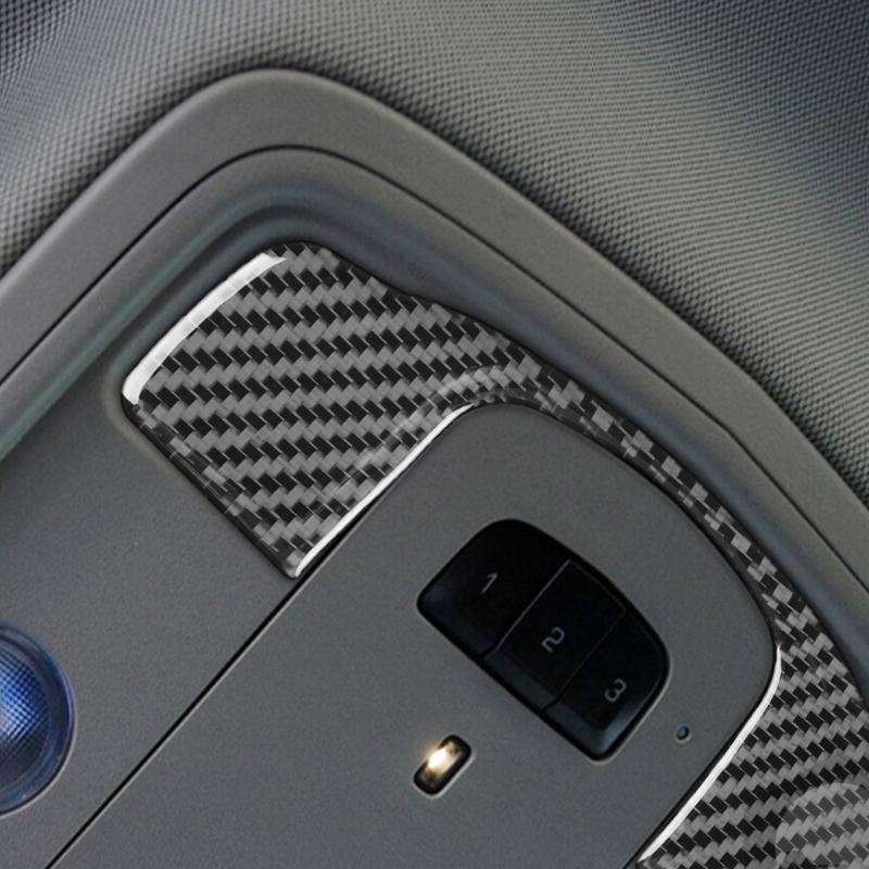 8pcs/set Car Interior Trim Sticker Carbon Fiber Decal Cover Automobile Decoration Accessories Suitable For ATS 2013-2019