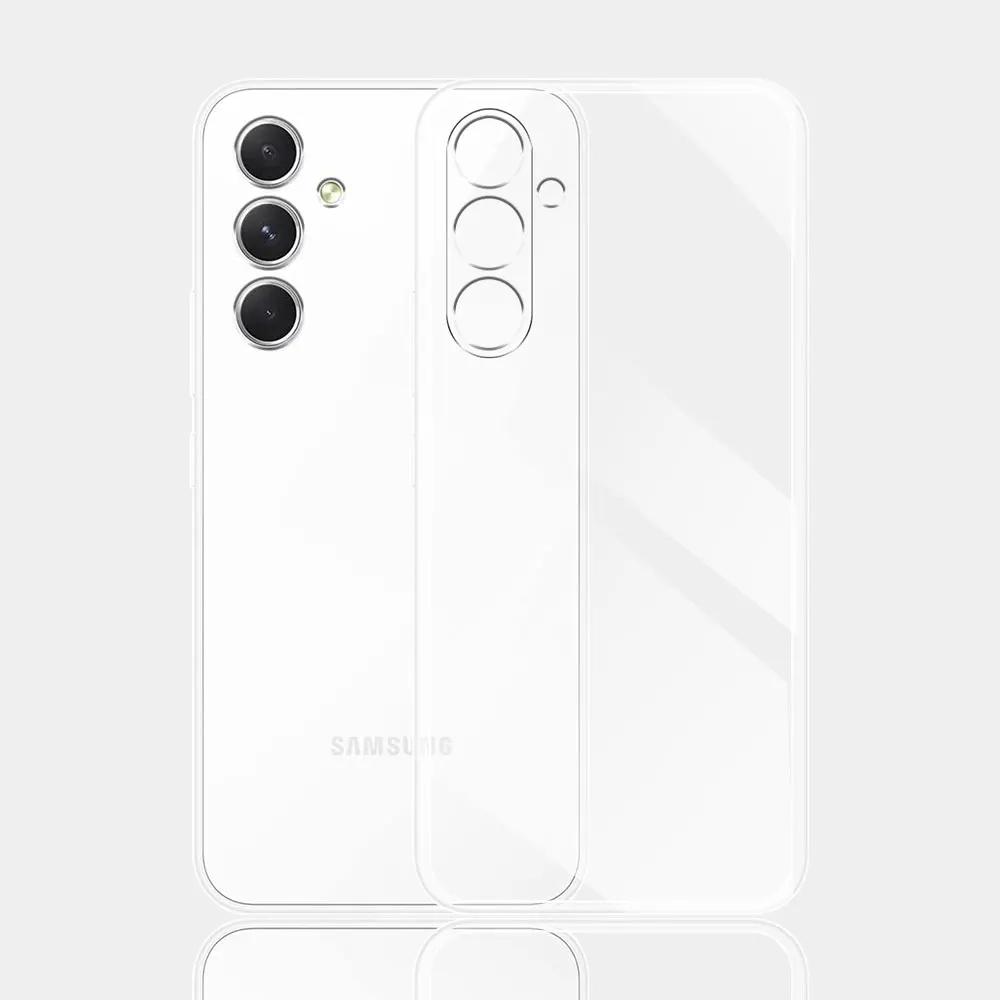 For Samsung S24 Plus Case Clear Soft Silicone TPU Phone Case Back Cover For Samsung Galaxy S24 Coque For Samsung S24 Ultra Funda