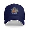 Monkey Punch In der Welt, in der du alles sein kannst, sei freundlich Sonne Baseballkappe Sommer Herren Trucker-Kappe Retro Outdoor Baseballkappen