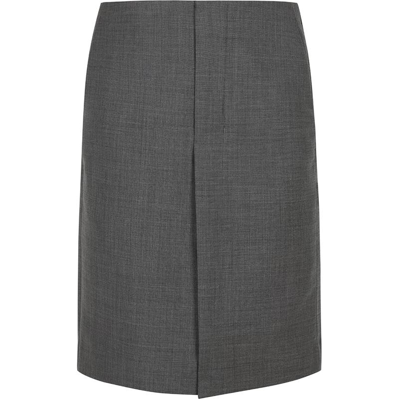 JNBY Casual Wool Blend Midi Skirt