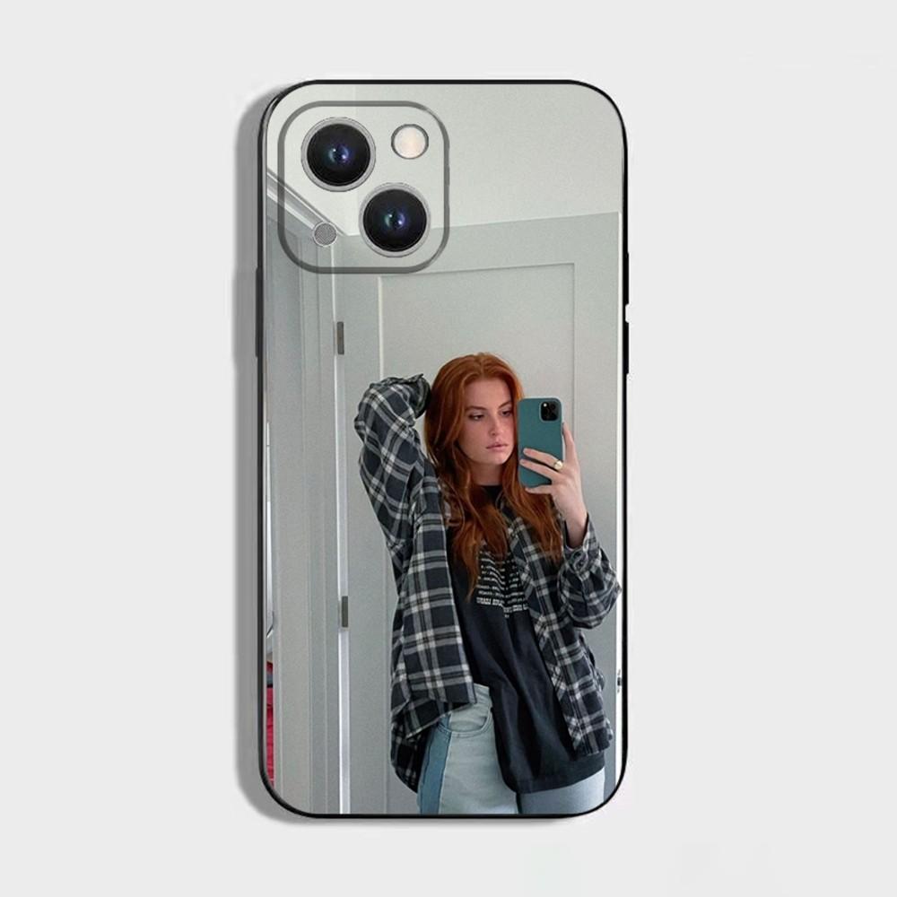 Singer Cari Fletcher Phone Case For iPhone 16 15 Plus 14 13 Pro Max 12 Mini 11 X XS XR 7 8 8Plus Black Soft Phone Coque