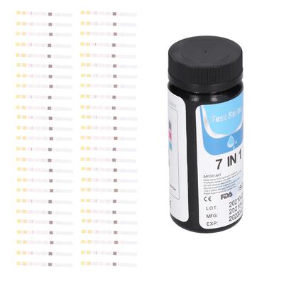 50Pcs 7 In 1 Water Quality Test Paper Multifunctional PH Test Strip for Swimming Pool Aquarium