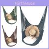 Mesh Hammock Swing Chair Hanging Swing Seat With Cushion Inoutdoor Garden Patio