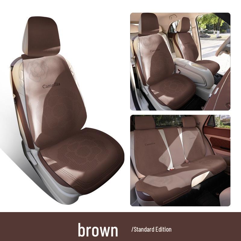Breathable Suede Seat Covers for Geely Galaxy L7 Dragon MAX & Starship Asian Games Edition