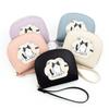 Pu Material Casual Short Wallet For Women With Zipper And Color Block Design For Daily Use