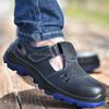 Fashion Safety Shoes Men Summer Breathable Work Shoes Steel Toe Puncture Proof Men's Sandals For Man Work Safety Boots Security Boots