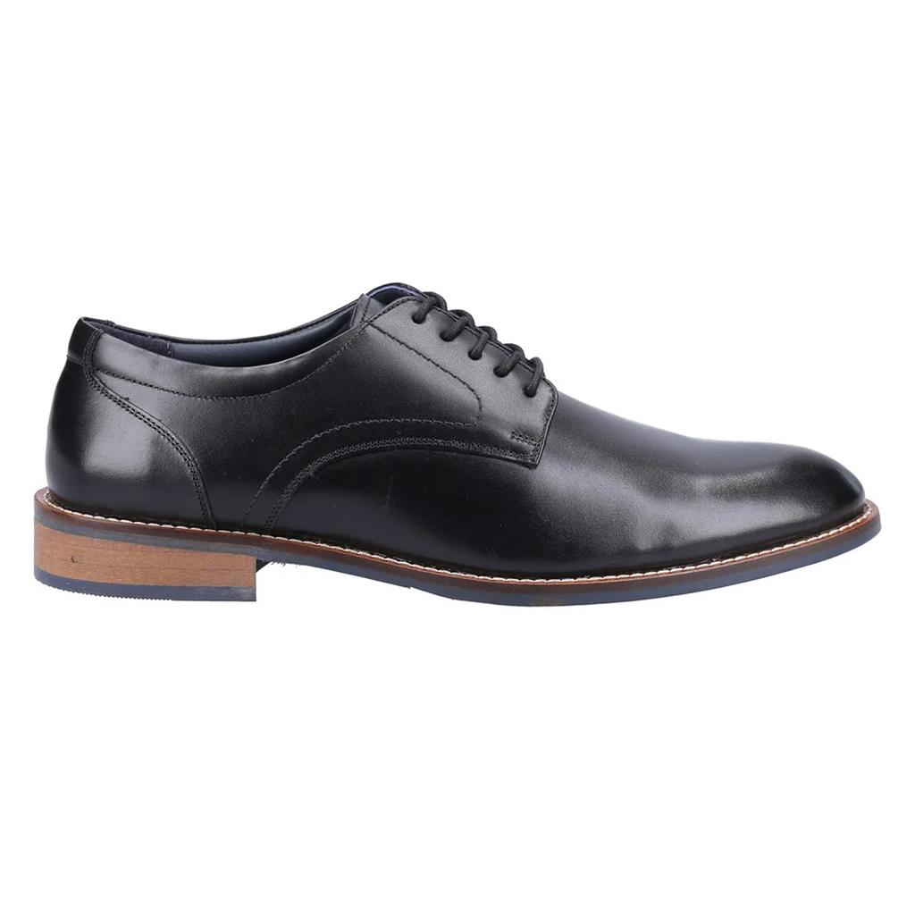 Hush Puppies Mens Damien Leather Lace Up Shoes