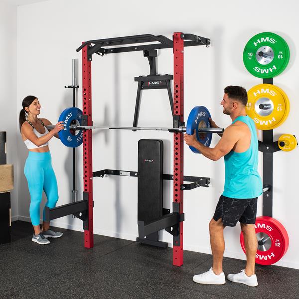 Cage d'entraînement pliable multifonctionnelle Klt22 Rouge Hms