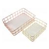 Nordic Simplicity Style Metal Iron Storage Basket Combination Holder